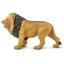 Lion Miniature Animal Safari Toy Figure 9.5" L 5.5" H