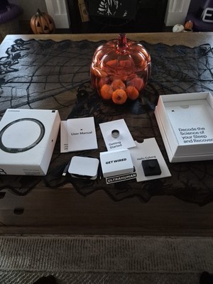 Ultrahuman Ring Air, ultradünner AI Smart Ring, Größe 7, Space Silber BITTE LESEN
