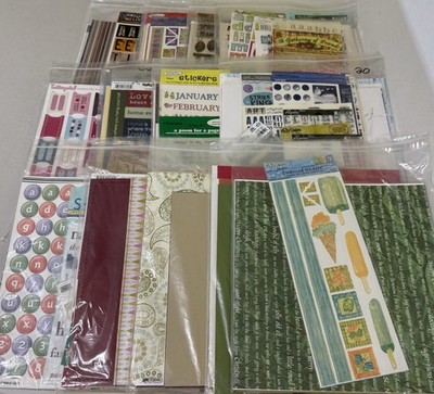 #ad SCRAPBOOKING SUPPLIES LOT $20.00