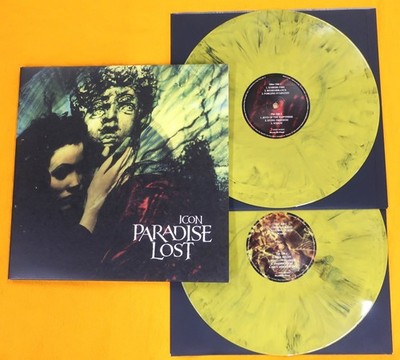 PARADISE LOST Icon 2LPs European Music On Vinyl MOVLP2586 Ltd Ed Yellow Vinyl