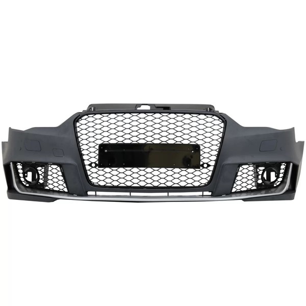 StoßStange FüR Audi A3 8V 12–15 Limousine Cabrio RS3 Look GläNzend Schwarz-image