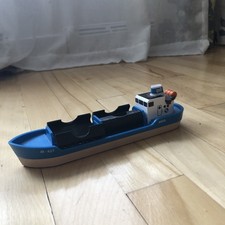 BRIO Container Ship and Crane Wagon 33534 for Wooden Train Set