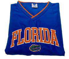 Vtg University Of Florida Gators Pullover Jacket NCAA Men  s Size L Polyester Y2K