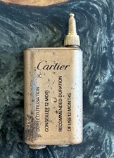 CARTIER MUST GAS TANK  RESERVOIR for LIGHTER BRIQUET FEUERZEUG ACCENDINO VINTAGE