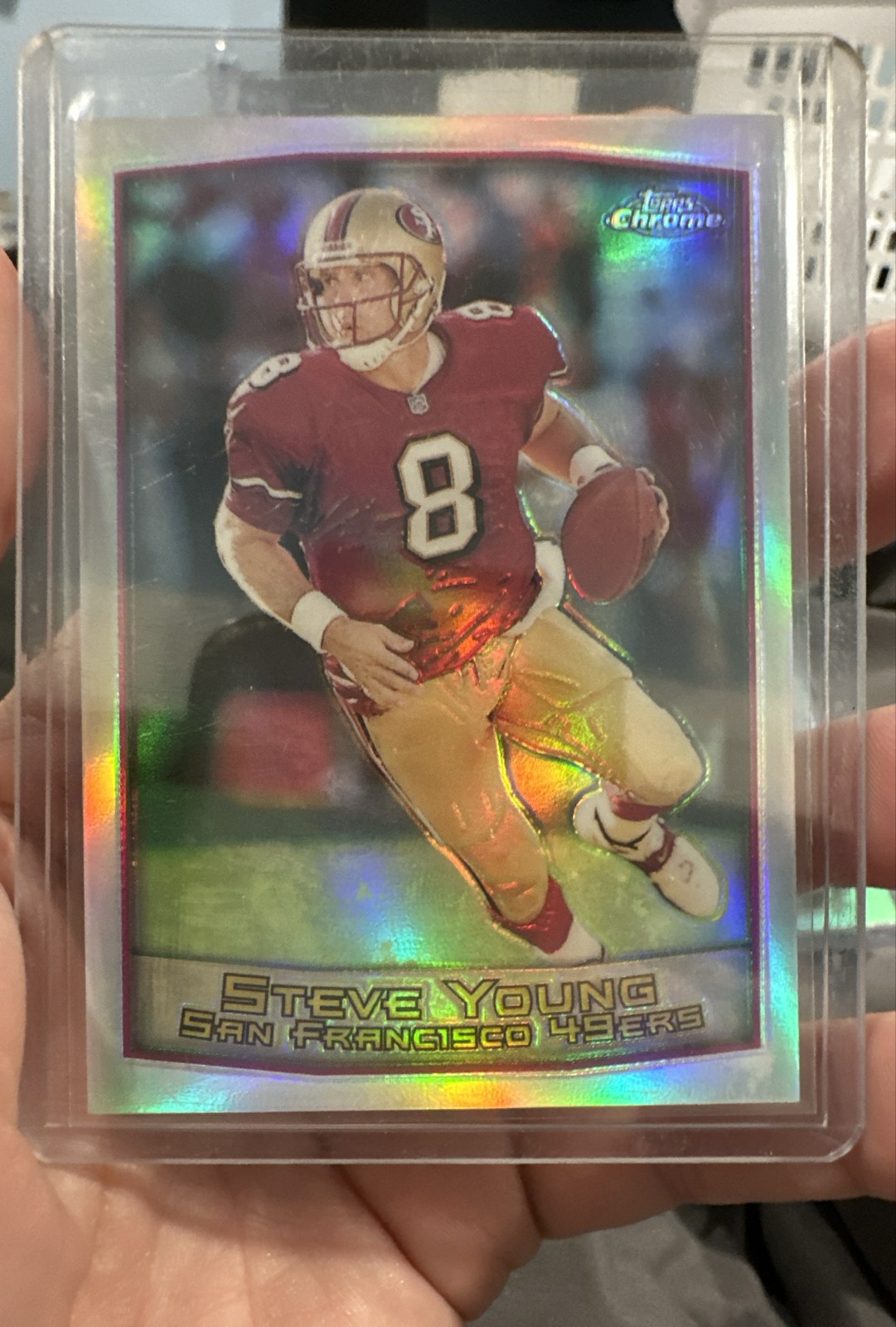1999 Topps Chrome - Steve Young #70 Refractor