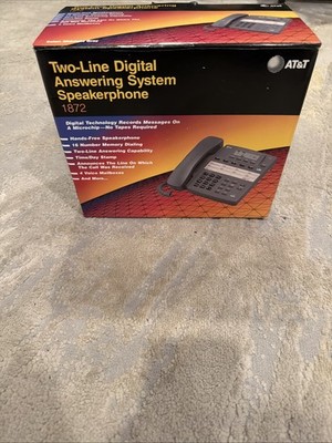 AT&T Four-Line Intercom Speakerphone 854 Business Phones Brand New In Box