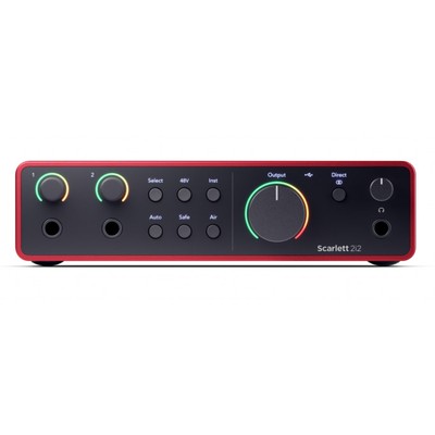 Focusrite Scarlett 2i2 (4. Gen) USB Audio Interface (NEU)