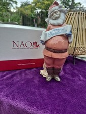 Nao Lladro Figurine MERRY CHRISTMAS SANTA CLAUS SANTA'S BEST WISHES #1399