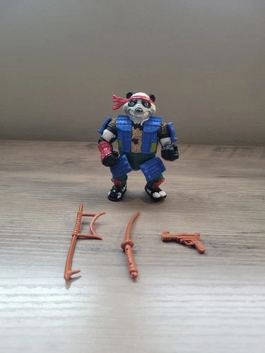 VTG TMNT 1990 Panda Khan Teenage Mutant Ninja Turtles Figure