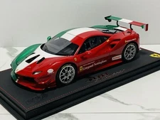1:18 BBR, 2016 Ferrari 488 Challenge, Italian Flag colors, Limited Edition