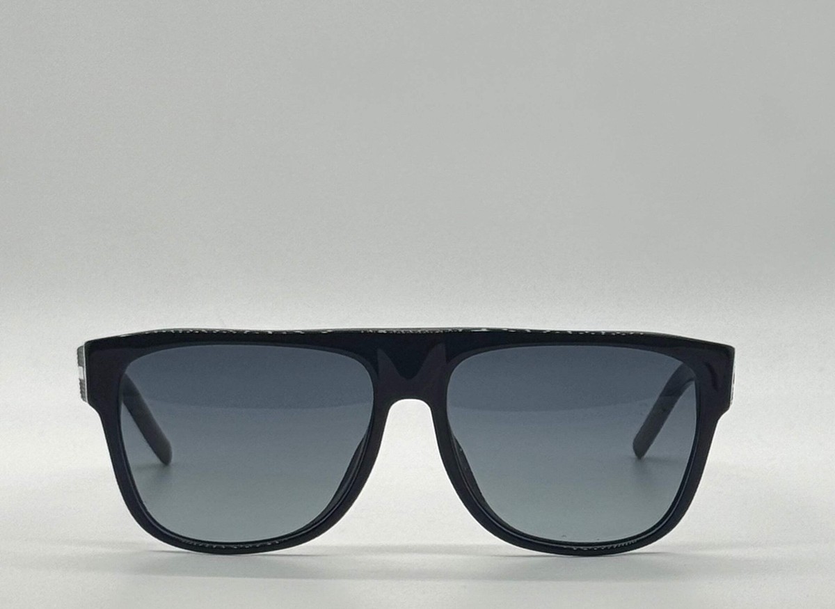 Dior Homme Black Tie 188S 98KHD VINTAGE Sunglasses Black Italy
