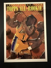 Anthony Peeler #176 Topps Gold All Rookie NBA 1992-93 Los Angeles Lakers RC