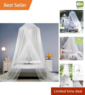 Beautiful Kids Bed Canopy - Dreamy Space for Sleep & Play - 7 Colors Available
