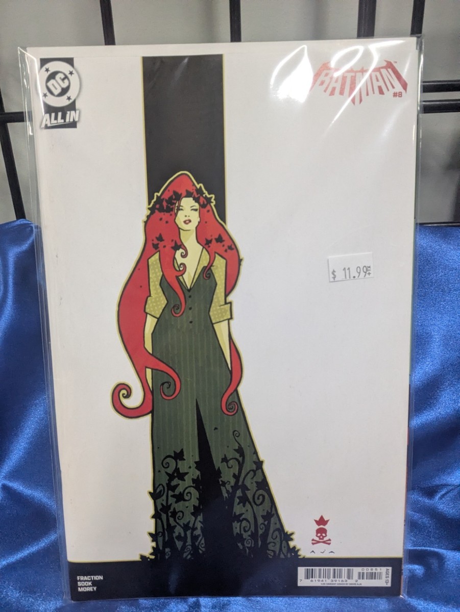 Batman #8 Cover H 1:25 David Aja Card Stock Variant Poison Ivy. We