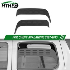 Rear Window Glass Louver Air Vent Blind Panel For Avalanche Sierra 2007-13 4door