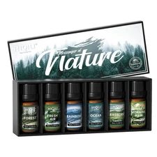 Nature Fragrance Oil 6x10ml, Scented Oil for Candle Scents Soap Making  Diffu...