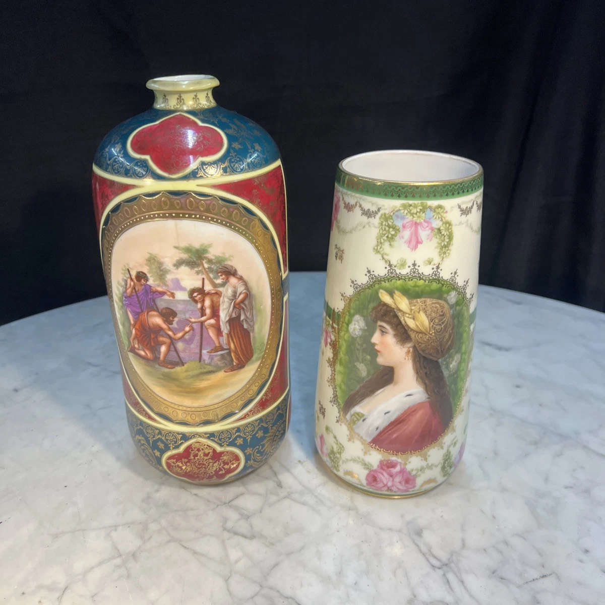 Royal Vienna In Antique Ceramic & Porcelain Vases for sale | eBay