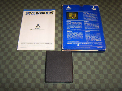 BOITE ABIMEE - Space Invaders - en boite et livret - Atari 2600 complet PAL