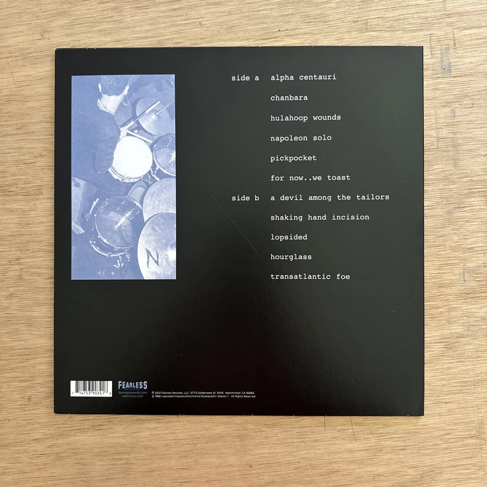 AT THE DRIVE-IN IN/CASINO/OUT  Clear Vinyl 2012 Repress RARE OOP Mars Volta Emo - Image 3 of 4