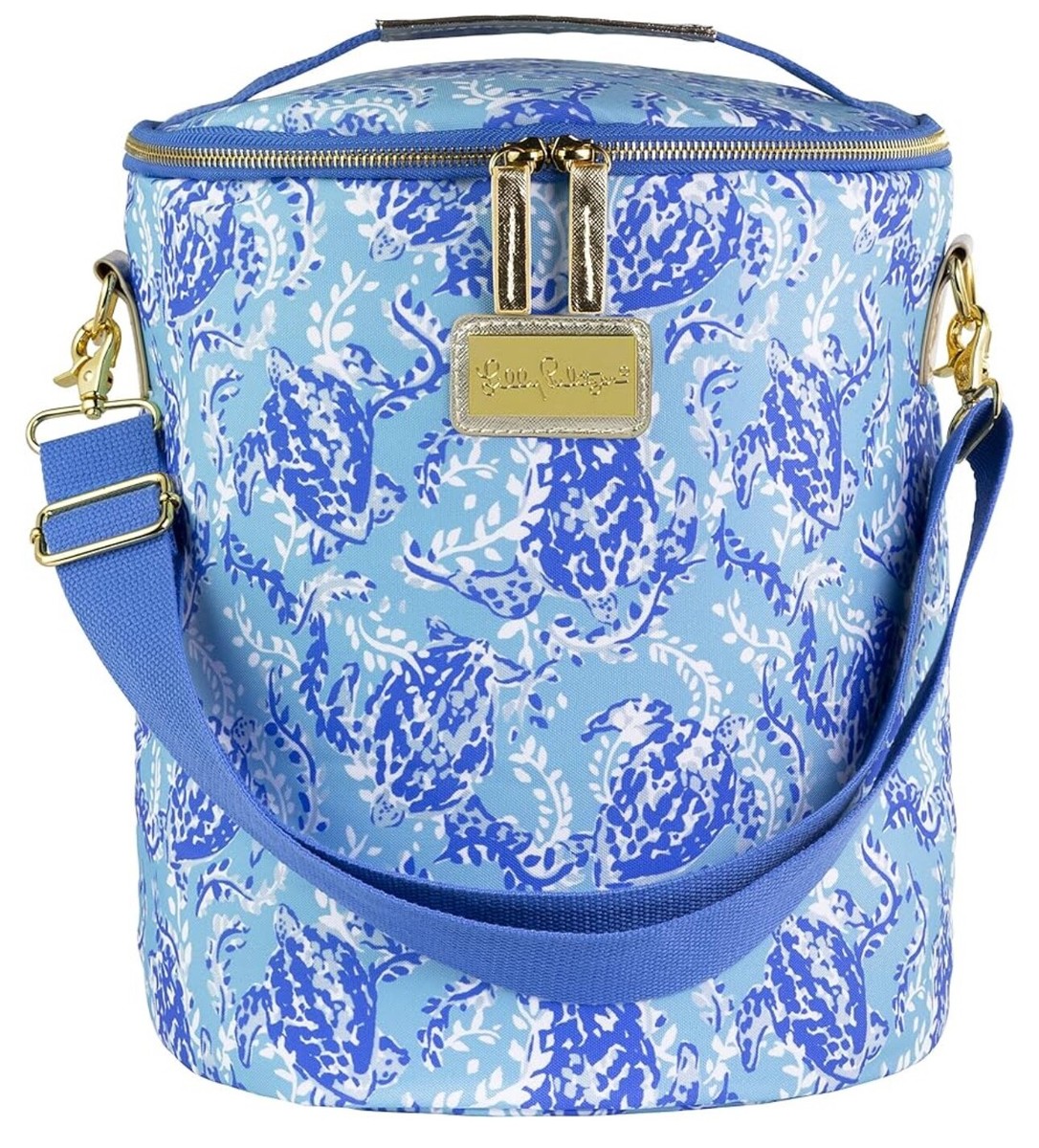 Lilly Pulitzer Insulated Soft Beach Cooler w/Strap NWT Blue  display picture 2