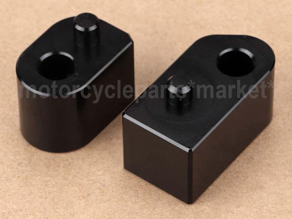 Espaciador de extensión de placa de piso para conductor de motor para Harley Road King 09-19 FLHRC FLHRXS Foto 4 de 4