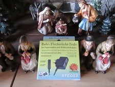 Krippenzubehör -Trafo - Flacker / Ruhelicht ...