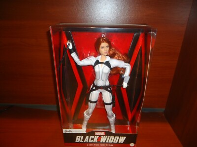 Barbie Signature Marvel Black widow Doll black Clothes (non-mint Box) New