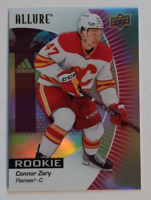2023-24 Upper Deck Allure Pink Lemonade Rookie SSP Connor Zary Calgary Flames