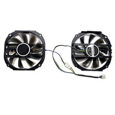 One Pair Graphics Card Cooling Fans Accessories Parts for YESTON RX480 570 580