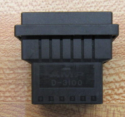 Tyco/Amp D-3100 Connector Housing D3100 (Pack of 17) | eBay