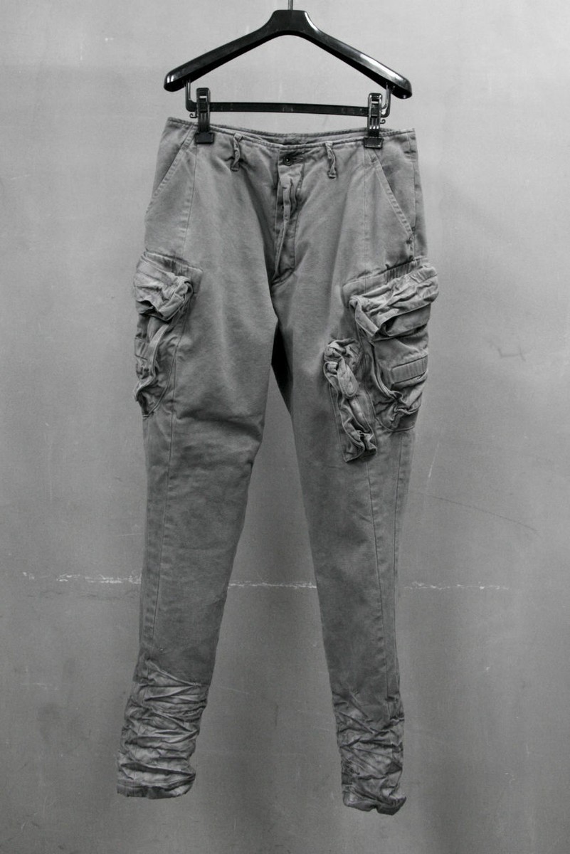 Julius_7 cotton cargo pants 2011-2012 autumn/winter