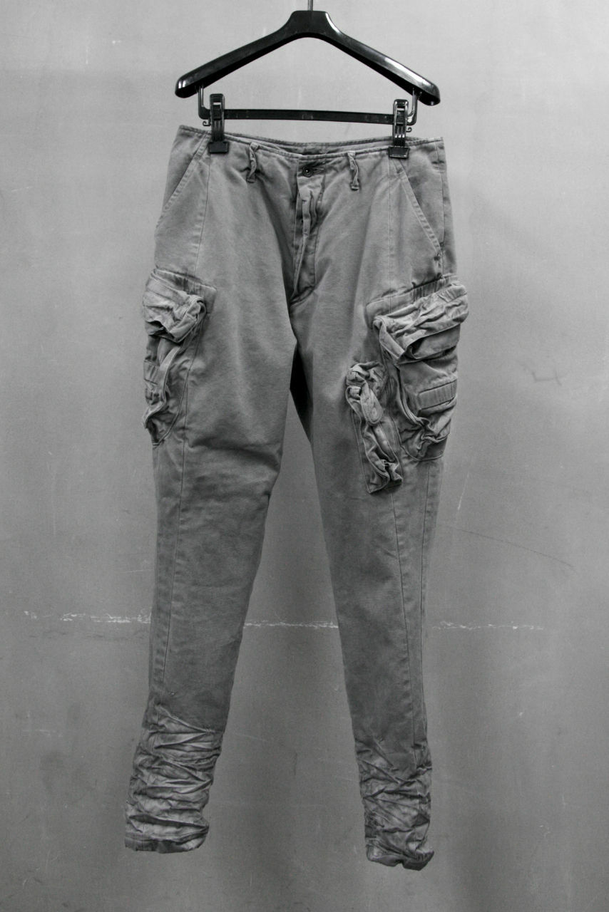Julius_7 cotton cargo pants 2011-2012 autumn/winter collection