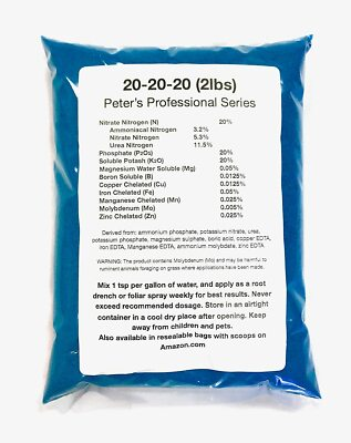 #ad #ad Peter’s Professional 20 20 20 General Purpose Fertilizer with Micronutrients $35.00