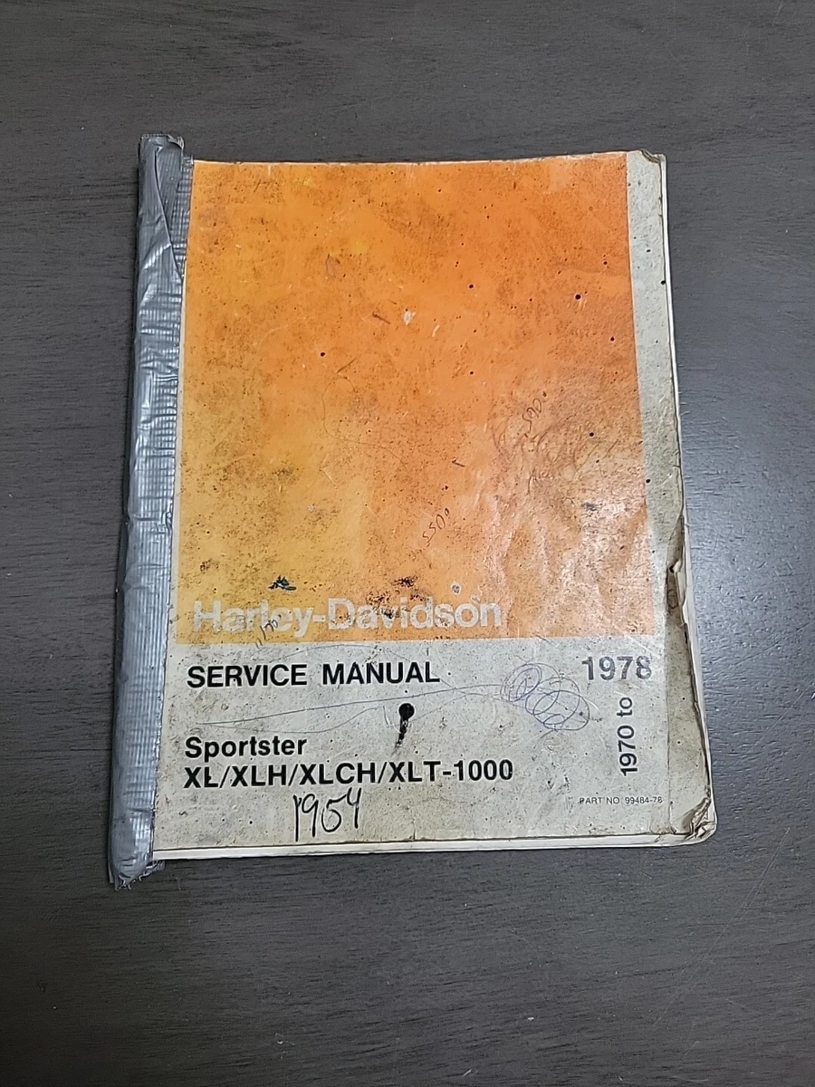 Harley-Davidson 1978 Repair Motorcycle Manuals and Literature for