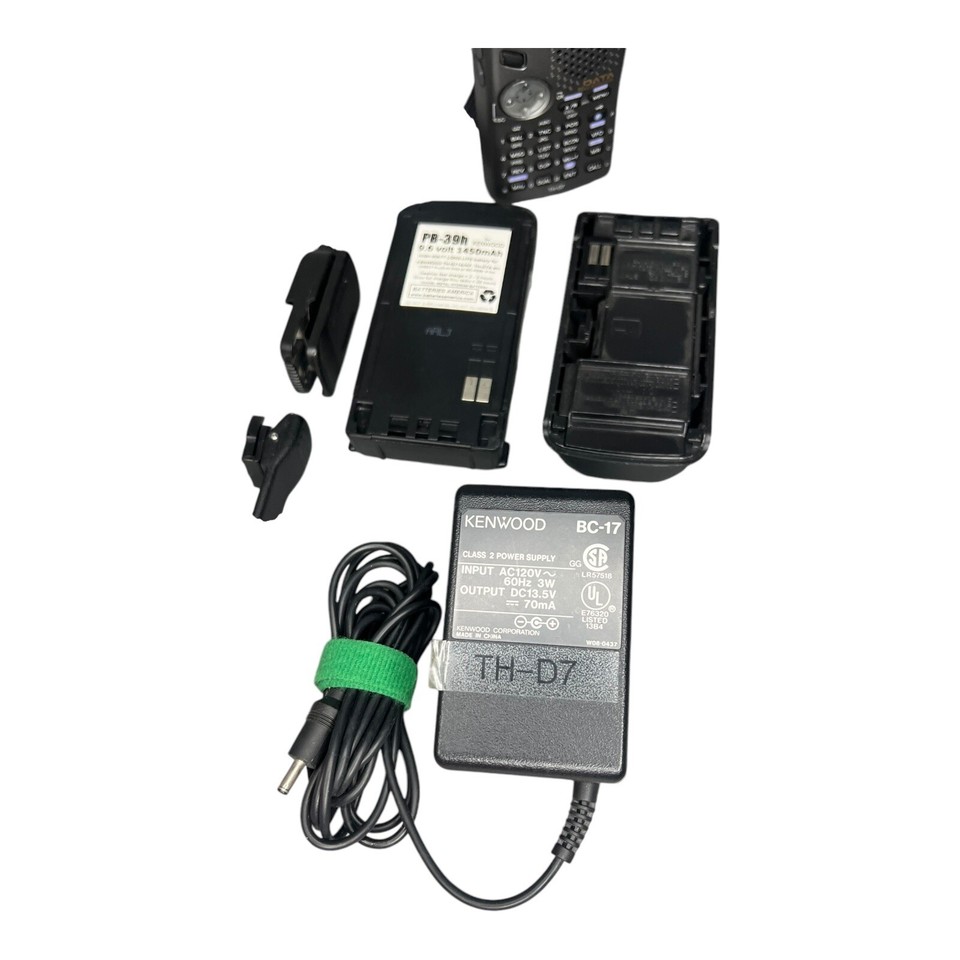 Kenwood THD7A 144/400MHz FM Dual Band Handheld Transceiver w/ Extras