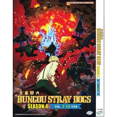 Bungo Stray Dogs (Season 4: VOL.1 - 13 End) ~ All Region ~ English Dubbed ~  DVD