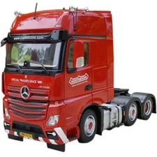 Gooseneck FOR Mercedes for Benz Actros Trailer Head Red 1/32 Pre-built Model