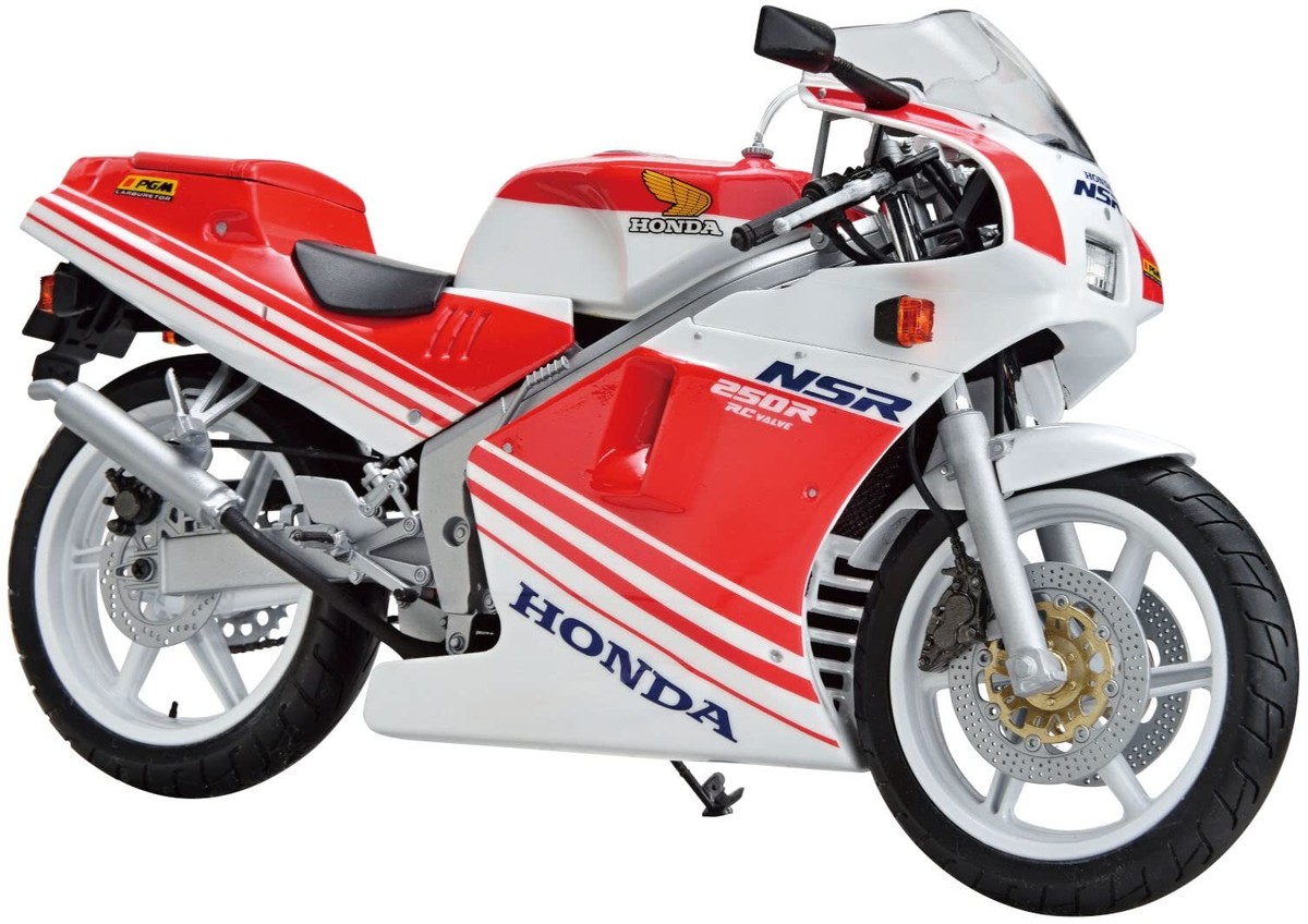 ホンダ NSR250R 1/12スケールモデル Aoshima 1/12 Scale Model Sport Bike (51) Kit Honda NSR250R