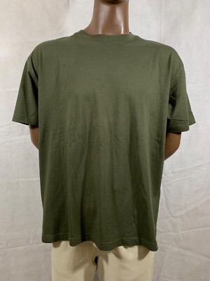 EDDIE BAUER T-SHIRT OLIVE XL 100% COTTON TOP!