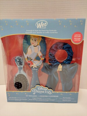  Disney Princess Wet Brush  Detangle Style Featuring Cinderella