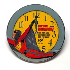 Captain Midnight Advertising Pocket Mirror The Man & Hour of Doom For The Axis