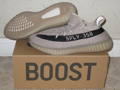 adidas Yeezy Boost 350 V2 Slate Core Black Men's Size 8 NEW