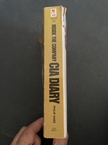 Inside the Company: CIA Diary - Philip Agree Rare Paperback Book - Picture 4 of 11