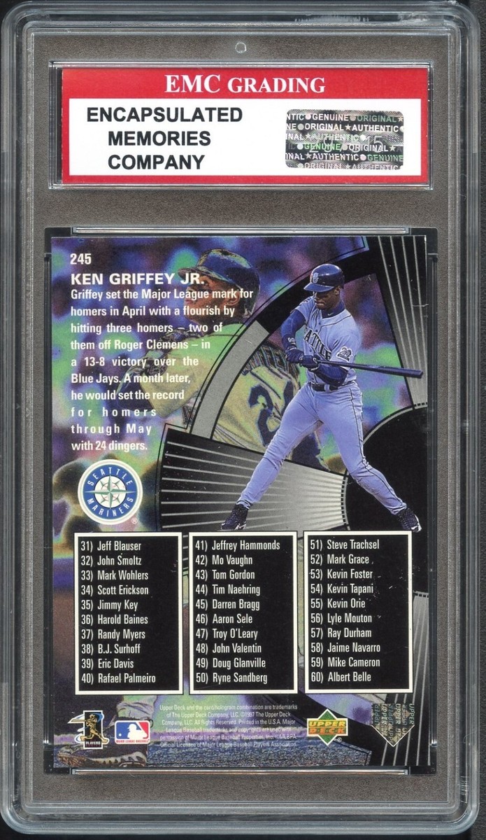 1998 Upper Deck #245 KEN GRIFFEY JR Mariners HOF EMC 10 Gem Mint