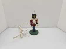 Wooden Nutcracker Candlebra Light Corded With Switch