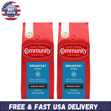 Community Coffee Breakfast Blend Ground Coffee, Medium Roast, 32 Ounce Pack of 2 11.58 per pound