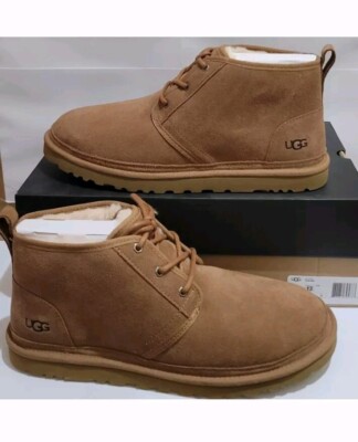Men's UGG Neumel Classic Fur Lined Suede Chukka Boots Size 13