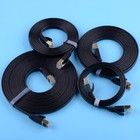 Cat7 RJ45 10Gbps Ethernet Cable Lan Network Flat Cable PC Laptop Cord ut