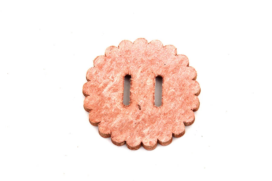 Natural Leather Concho Rosette 2 inch fits Harley Davidson - Image 4 of 4