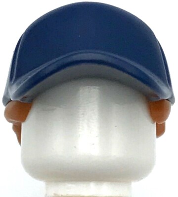 Lego New Dark Orange Minifigure Hair 